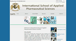 Desktop Screenshot of isaps.edu.in